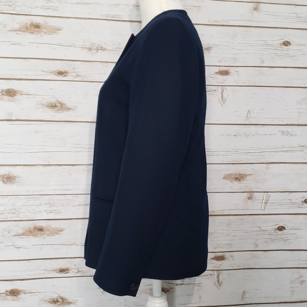 Pendleton Navy Wool Blazer Jacket - Petite - image 5